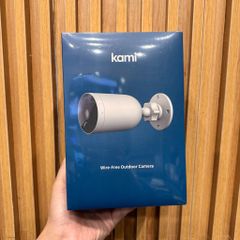 Camera WiFi Kami không dây ngoài trời - Giám sát an toàn 1080P HD, pin sạc tiện lợi, chống nước IP65, điều khiển qua ứng dụng Kami Home.