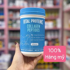 Bột Uống Collagen Vital Proteins 284g - Cải Thiện Da, Tóc, Móng - Chống Lão Hóa, Hỗ Trợ Xương Khớp