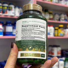 Carlyle Saw Palmetto 3600mg 250 viên – Hỗ trợ sức khỏe tuyến tiền liệt và cân bằng hormone nam