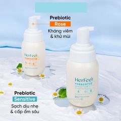 Dung Dịch Vệ Sinh Phụ Nữ Her Feel Prebiotic Rose - Kháng Viêm, Khử Mùi, Giúp Cân Bằng pH, Chiết Xuất Hoa Hồng, Tươi Mát, Dành Cho Da Nhạy Cảm