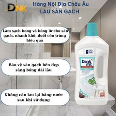 Nước Lau Sàn Denkmit Universal Glanz 1L - Sạch Bóng An Toàn, Không Paraben, Phù Hợp Gia Đình Có Trẻ Nhỏ - Sản Phẩm Nội Địa Đức