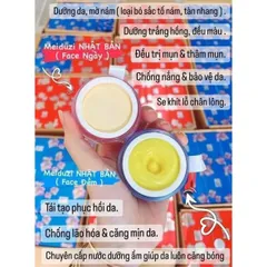 Kem Face Nhật MEIDUZI Chính Hãng - Dưỡng Trắng Hồng, Chống Nắng, Tri Mụn, Se Khít Lỗ Chân Lông, Phục Hồi Da Mịn Màng