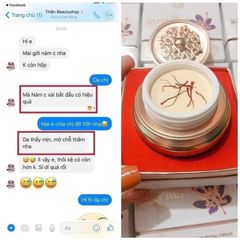 Kem Nám Saffron Chính Hãng - Mờ Thâm, Ngừa Nám, Dưỡng Trắng Da, Tăng Sinh Collagen, Làn Da Mịn Màng, Chống Lão Hóa