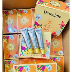 Kem Chống Nắng DEMEJJI Lọ Nhỏ Chính Hãng SPF50+ - Dưỡng Trắng Nâng Tone, Thấm Mướt, Kiềm Dầu Hiệu Quả Cho Da Khỏe Mạnh