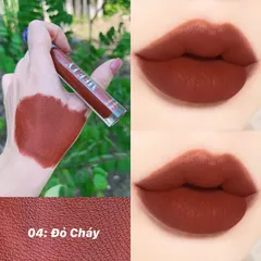 Son Kem Lì Melly Đỏ Cháy - Son Dưỡng Thiên Nhiên Siêu Mịn, An Toàn Cho Mẹ Bầu & Mẹ Bỉm, Giữ Ẩm Lâu Trôi, Không Chì