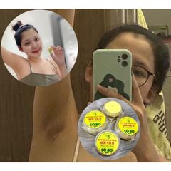 Combo 100 Kem Cô Bơ Khử Mùi & Xóa Thâm Nách 8gr - Thảo Dược An Toàn, Hiệu Quả Sau 3 Ngày Sử Dụng