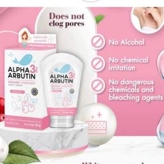 Kem Dưỡng Trắng Da Nách Alpha Arbutin Thái Lan - Giảm Thâm Mịn Da, Khử Mùi Hôi, Phục Hồi Làn Da 50g