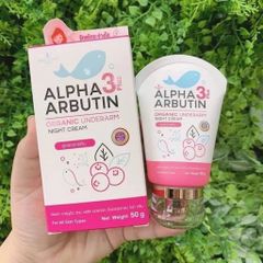 Kem Dưỡng Trắng Da Nách Alpha Arbutin Thái Lan - Giảm Thâm Mịn Da, Khử Mùi Hôi, Phục Hồi Làn Da 50g