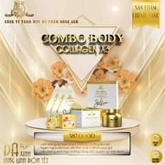 Kem Body Kích Trắng Tắm Trắng Collagen X3 Đông Anh - Dưỡng Trắng Da SPF 45+++ Hiệu Quả Nhanh, Saffron Giúp Trẻ Hóa Da