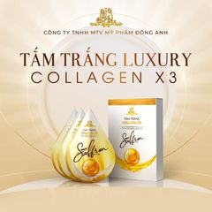 Kem Body Kích Trắng Tắm Trắng Collagen X3 Đông Anh - Dưỡng Trắng Da SPF 45+++ Hiệu Quả Nhanh, Saffron Giúp Trẻ Hóa Da