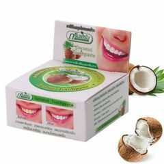 Kem Tẩy Trắng Răng Green Herbal Thailand - Loại Bỏ Ố Vàng & Làm Trắng Răng Nhanh Chóng, Hơi Thở Thơm Mát, Tặng Bàn Chải