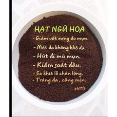 Mặt Nạ Ngũ Hoa Giúp Giảm Mụn, Làm Sáng Da, Thu Nhỏ Lỗ Chân Lông - Sản Phẩm Thiên Nhiên Cho Da Mụn, Hiệu Quả Cao