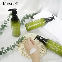 Kem Tạo Kiểu Tóc Xoăn Karseell 500ml - Gel Bóp Xoăn Tạo Sóng, Giữ Nếp, Chống Hư Tổn, Phù Hợp Mọi Loại Tóc