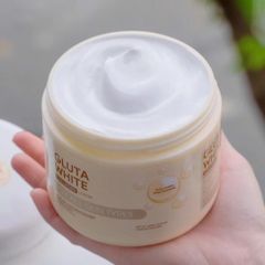 Kem Ủ Trắng Da Toàn Thân Gluta White Thái Lan 600gr - Dưỡng Trắng Da Mịn và Căng Bóng, Hỗ Trợ Ngăn Ngừa Lão Hóa