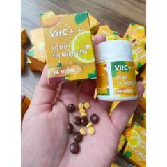 Viên Xổ Mỡ VitC - Giảm Mỡ Bụng, Hỗ Trợ Giảm Cân Tự Nhiên, Hộp 14 Viên, Detox Làm Sạch Cơ Thể, Hiệu Quả Sau 1 Liệu Trình