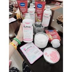 Sữa Tắm Dưỡng Trắng Da Alpha Arbutin 3+ Collagen Thái Lan 350ml - Cấp ẩm, Sáng da, Phục hồi làn da khỏe mạnh