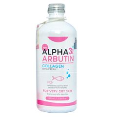 Sữa Tắm Dưỡng Trắng Da Alpha Arbutin 3+ Collagen Thái Lan 350ml - Cấp ẩm, Sáng da, Phục hồi làn da khỏe mạnh