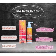 Kem Tan Mỡ Cao Gừng Đông Y - Giảm Thâm Rạn Da Sau Sinh, Giảm Mỡ Bụng Đùi Bắp Tay [Tặng Thước Dây + Nilong]