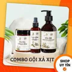 Combo 3 Chai Dầu Gội và Dầu Xả Bồ Kết Hà Thủ Ô, Xịt Dưỡng Tóc Dr DIHI - Hỗ Trợ Mọc Tóc, Giảm Rụng Tóc, Tóc Dài Nhanh Chóng
