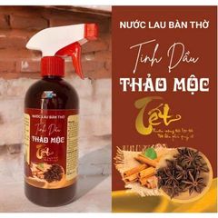 Nước Lau Bàn Thờ 300ml - Sản Phẩm Làm Sạch Và Tẩy Uế Thu Hút Tài Lộc Được Chiết Xuất Từ Thảo Dược Tự Nhiên