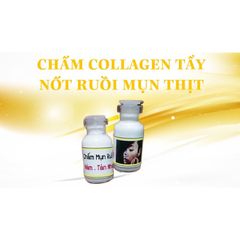 Gel Tẩy Nốt Ruồi Collagen Tại Nhà - Xóa Mụn Cơm, Đồi Mồi, Sẹo Lồi - Da Mịn Màng, Sạch Sẽ, Không Để Lại Sẹo