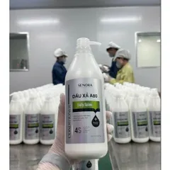 Cặp gội xả A80 SENORA 2000ml - Giảm rụng tóc, sạch gàu ngứa, mềm mượt, hỗ trợ mọc tóc khỏe mạnh tự nhiên cho salon và spa