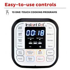 Nồi Áp Suất Điện Instant Pot Duo V5 5.7L Đa Năng - 7 Chế Độ Nấu, Giữ Ấm 10 Giờ, Lòng Inox 3 Lớp, Thiết Kế An Toàn, Nhập Khẩu Đức