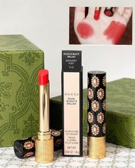 Son Môi Gucci 516 Margaret Ruby Đỏ Lạnh 3.5g - Mỹ Phẩm H cao Cấp, Đem Lại Sắc Đẹp Nổi Bật
