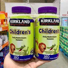 [Date 2026] Kẹo dẻo bổ sung vitamin tổng hợp cho bé Kirkland Children's Multivitamin 160 viên - Shop Song Vy