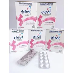  Vitamin Bầu Úc Tổng Hợp ELEVIT 100 Viên - Vitamin & Thực phẩm bổ sung cho mẹ