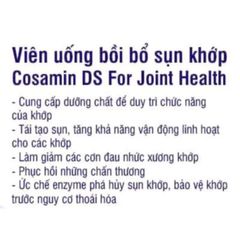 [Date 2028] Viên uống bổ sụn khớp COSAMIN DS - Shop Song Vy