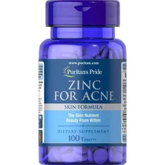 Combo Viên uống ngừa mụn, giảm mụn, làm mờ vết thâm zinc & vitamin C 391259