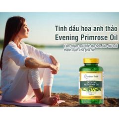 [ Date 2028 ]Viên uống tinh dầu hoa anh thảo, cân bằng nội tiết tố Puritan's pride - Shop Song Vy