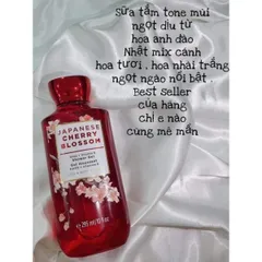 Sữa Tắm Dưỡng Da Bath & Body Works 295ml - Gel Tắm Siêu Dưỡng Ẩm, Hương Thoang Thoảng, Chiết Xuất Bơ Hạt Mỡ và Nha Đam