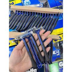 [Hàng Mỹ] Dao cạo râu 3 lưỡi Gillette Custom Plus 3