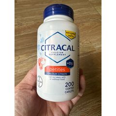 [Date 2027] Viên uống bổ sung canxi citrate CITRACAL Maximum Calcium Citrate