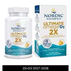 [ShopSongvy] Ultimate Omega Nordic Naturals - Dầu cá cao cấp hàm lượng cao Nordic_Date 2027