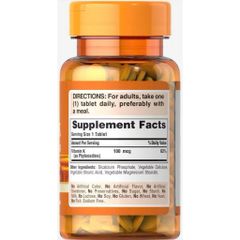 Puritan's Pride- Viên uống bổ sung vitamin K 100mcg 100 viên