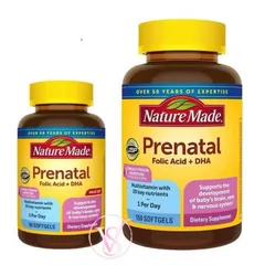 [Date 2026] Vitamin tổng hợp Bầu Mỹ, Bổ Não & Mắt Thai Nhi, 150 Viên.