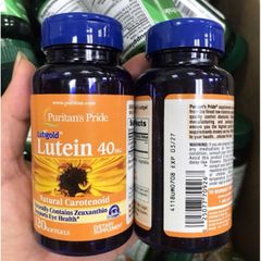 [Date 2027] Viên uống bổ mắt, tăng cường thị lực puritan's pride lutigold lutein