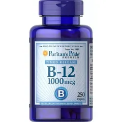 Viên uống Bổ Máu, Ngừa Chóng Mặt, Tăng Cường Trí Não Vitamin B12 Puritan's Pride_Shopsongvy