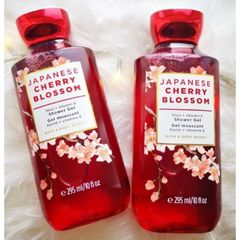 Sữa Tắm Dưỡng Da Bath & Body Works 295ml - Gel Tắm Ẩn Hương Cấp Ẩm Shea Butter và Vitamin E, Chăm Sóc Da Mềm Mại