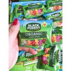 [Date 2025] Combo lẻ gói kẹo dẻo hữu cơ hình gấu black forest