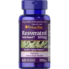 [ Date 2026 ]Viên hỗ trợ sức khoẻ tim mạch Resveratrol 100mg 250mg Puritan's pride 60v - Shop Songna