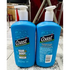 Sữa tắm gội nam 2 in 1 Coast Hair & Body của Mỹ - Shop Song Vy