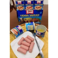 [ Date 2027] XÚC XÍCH MỸ LINNYS VIENNA SAUSAGE_Combo 3 hộp