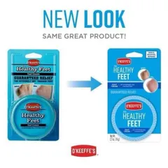 Kem Dưỡng Gót Chân O'Keeffe's Healthy Feet 76g - Khô Nứt, Giữ Ẩm Hiệu Quả, Chăm Sóc Đôi Chân Khỏe Mạnh, Hàng Mỹ