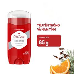 Lăn Khử Mùi Old Spice Original 85g - Hương Nam Tươi Mát, Chống Mồ Hôi, Nhập Khẩu Chính Hãng Mỹ