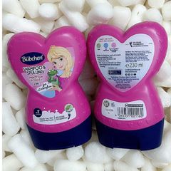 [ Date 2027 ]Gội, xả Bubchen trái tim 230ml -Công chúa Rosalea (Đức) cho bé từ 1 tuổi
