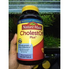 VIÊN UỐNG NATURE MADE CHOLESTOFF PLUS – HỖ TRỢ GIẢM CHOLESTEROL, BẢO VỆ TIM MẠCH